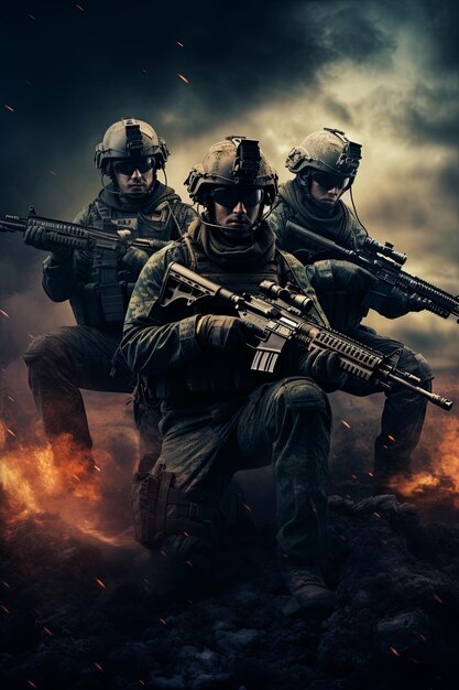 Photo a task force team wallpaper