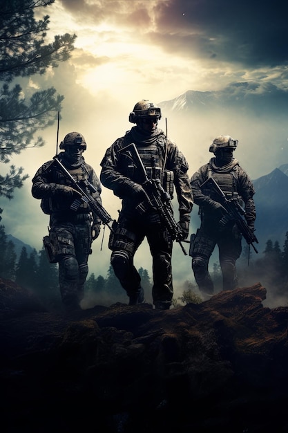 Photo a task force team wallpaper