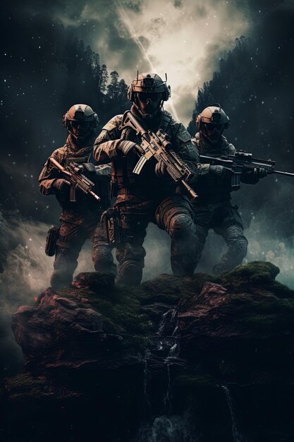 Photo a task force team wallpaper