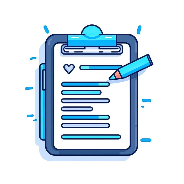 Task list icon design cartoon threedimensional C4D brig