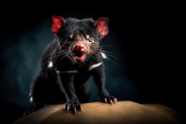 Photo tasmanian devil