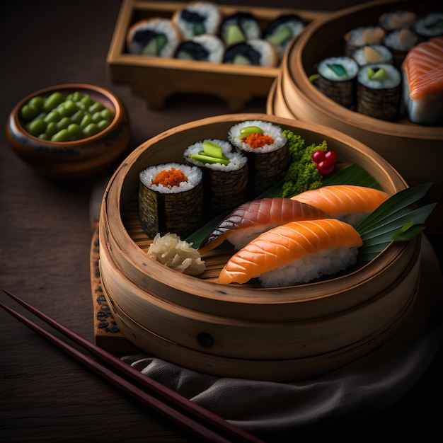 A Taste of Japan Delight in the Fresh and Exquisite Flavors of Sushi