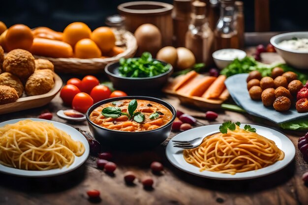 Taste the magic delicious food experiences ai generated best food photo