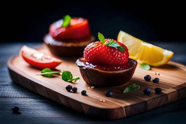 마법의 맛있는 음식 경험을 맛보세요 인공지능이 만든 최고의 음식 사진