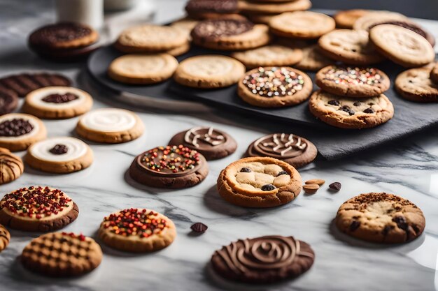 写真 魔法の美味しい食事体験を味わう aiが作成した最高の食事写真