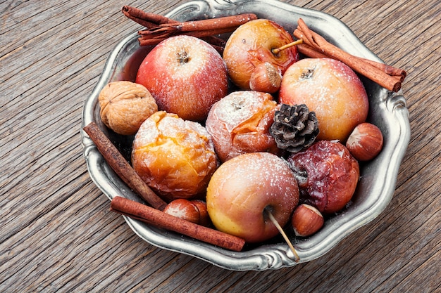 Tasty baked apples