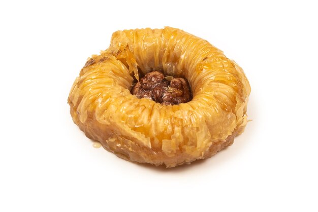 바탕 에 고립 된 맛 있는 바클라바