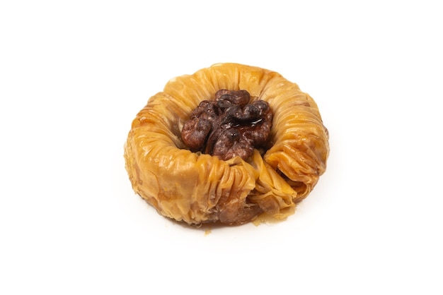 바탕 에 고립 된 맛 있는 바클라바