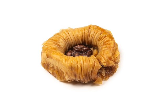바탕 에 고립 된 맛 있는 바클라바