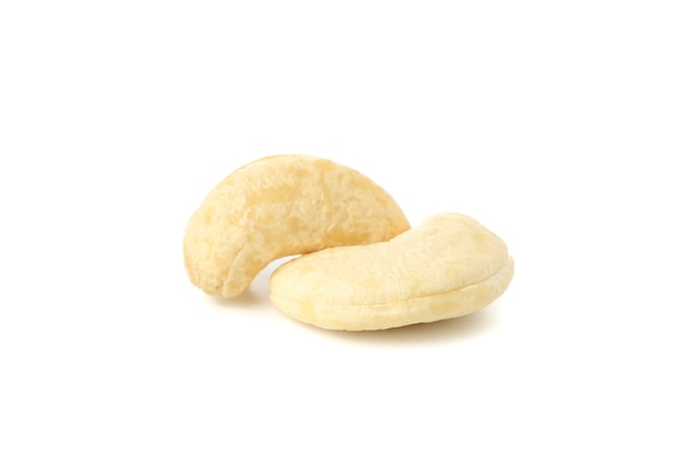 Tasty cashew nuts isolated