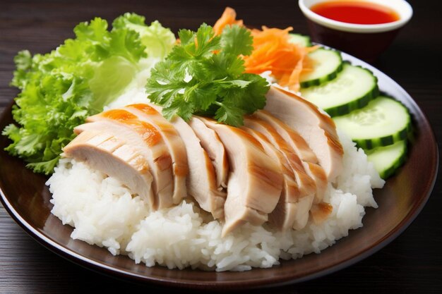 Tasty Chicken Rice Ecstasy