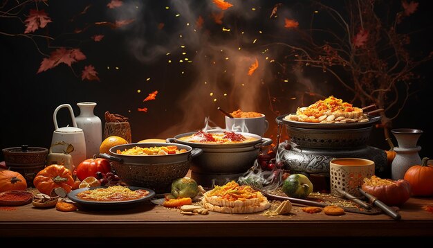 Tasty Chuseok festival food advertising fotoshoot Commerciële fotografie