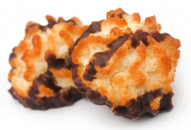 Tasty coconut chocolate cookies