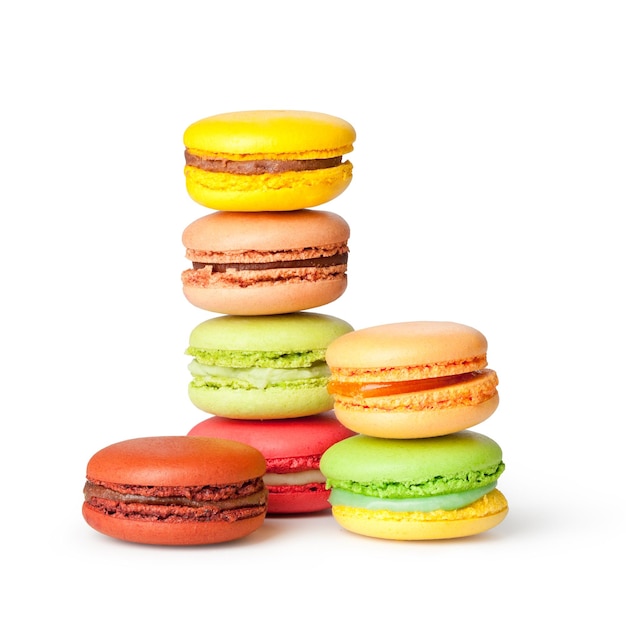 Tasty colorful macaroon