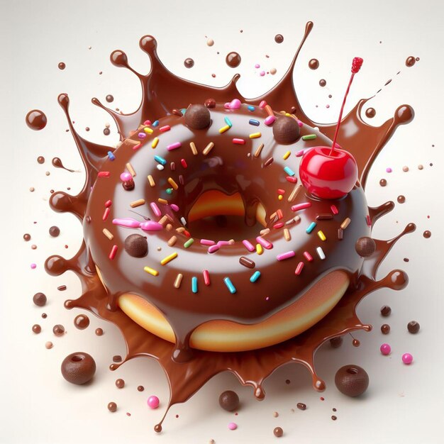 Tasty Doughnut splash