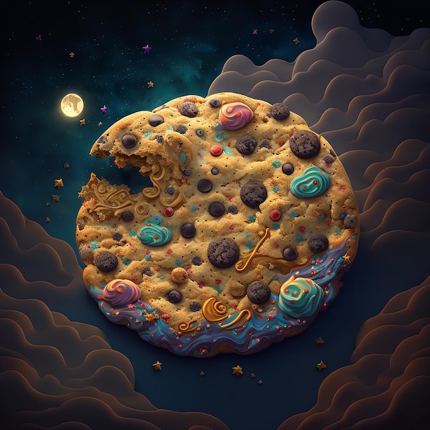 Tasty Fantasy Single Cookie Art