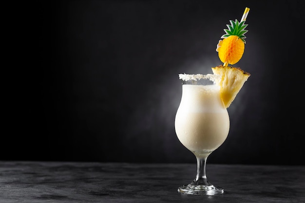 Tasty Frozen Pina Colada Cocktail