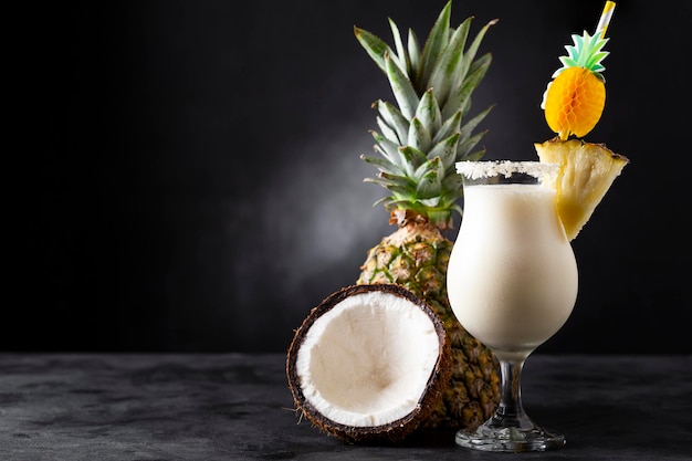 Tasty Frozen Pina Colada Cocktail