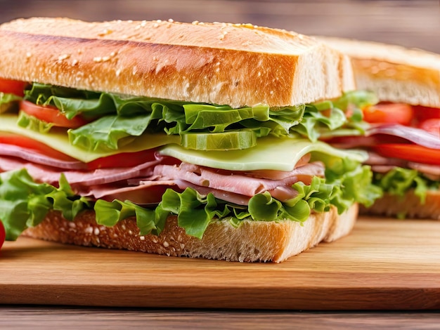 A tasty and good looking perfect oily sandwich background table is any color your choice