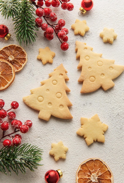 Tasty homemade Christmas cookies