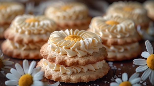 Tasty homemade lemon cookies