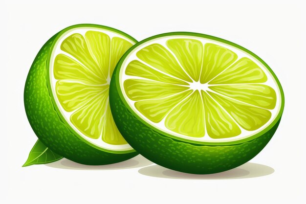 Foto tasty lime slice clip art la perfetta aggiunta rinfrescante in un rapporto di 32 aspetti