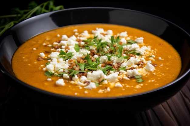 Tasty Mexican Street Corn Soup with Cotija Cheese