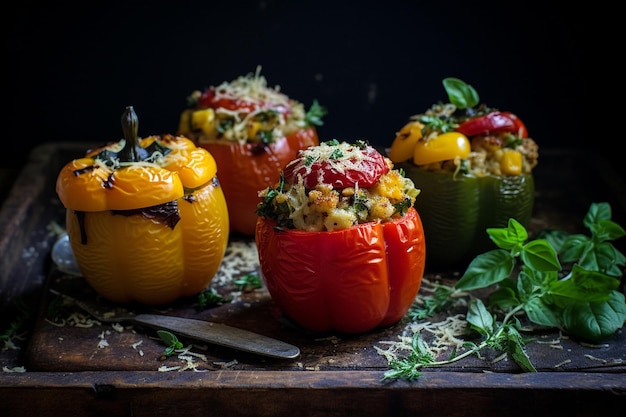 Tasty Mexican Stuffed Bell Peppers