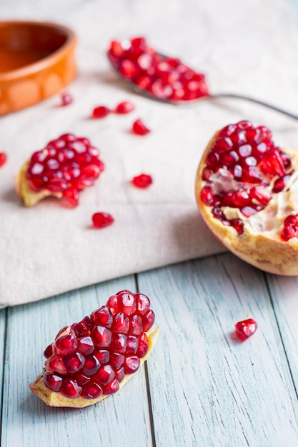 A tasty pomegranate