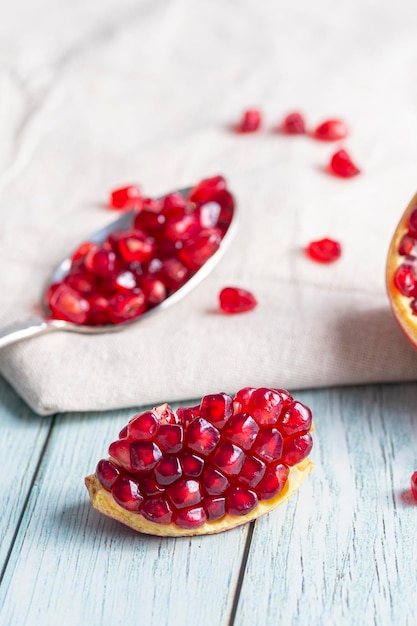 A tasty pomegranate