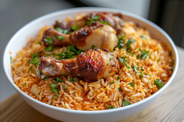 Tasty Rice Bowl with Fried Chicken