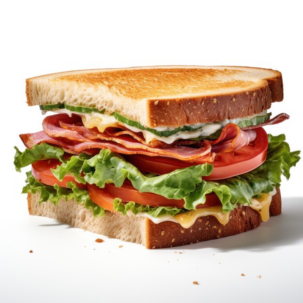 Tasty sandwitch isolated