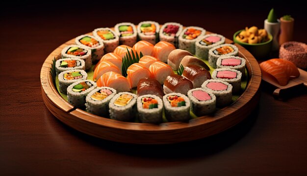 Tasty sushi professional advertisement photoshoot Commercial photography