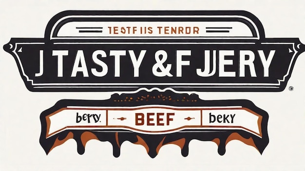 Photo tasty and tender beef jerky