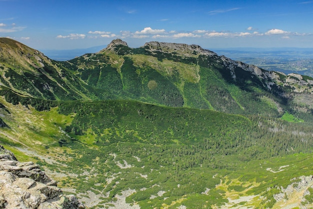 Tatra gebergte Tatra Nationaal Park Karpaten gebergte prachtig uitzicht landschap