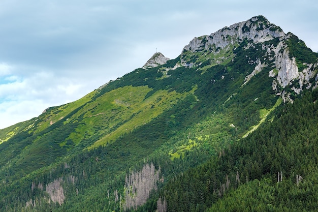 Tatra Mountain, Poland, view to Giewont mount