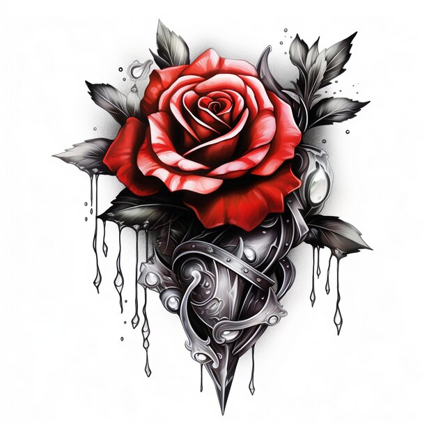 Photo tattoo design