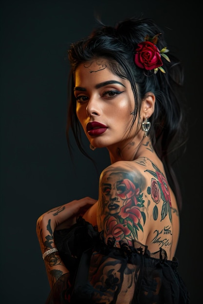 Татуированная женщина