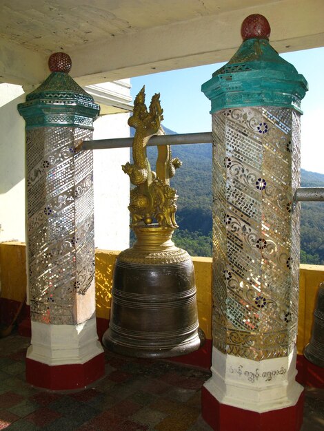 Taungkalat-klooster op Popa Mount Myanmar