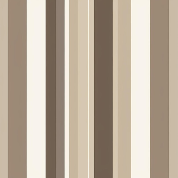 Taupe Striped Wallpaper With Realistic Color Palette