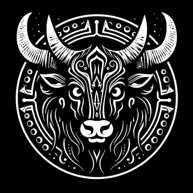 Photo taurus bull buffalo zodiac horoscope astrology twelve metaphysical sectors