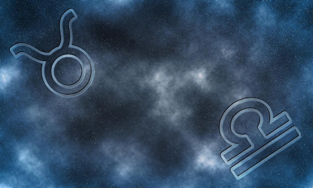 Photo taurus and libra compatibility horoscope symbols