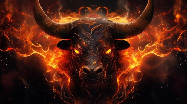 Taurus zodiac sign Bull