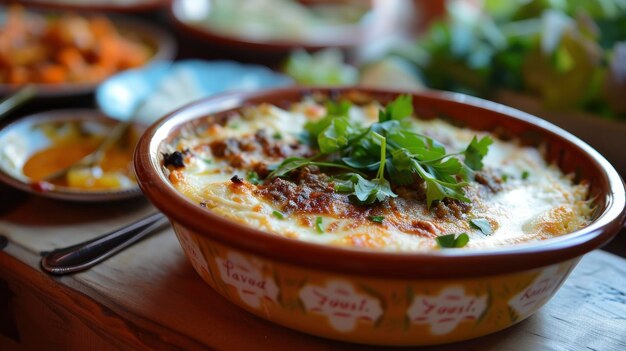 Photo tave kosi albanias culinary gem of baked lamb and yogurt casserole a flavorful delight loved by loca