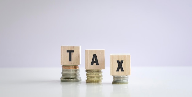 Taxation time or tax filing concept