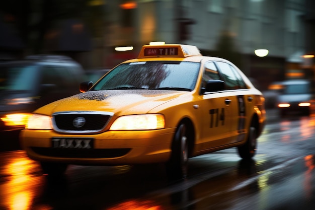 Taxi's rijden te snel op de Lit Urban Expressway
