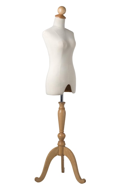 Taylor mannequin on white background