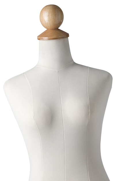 Photo taylor mannequin on white background