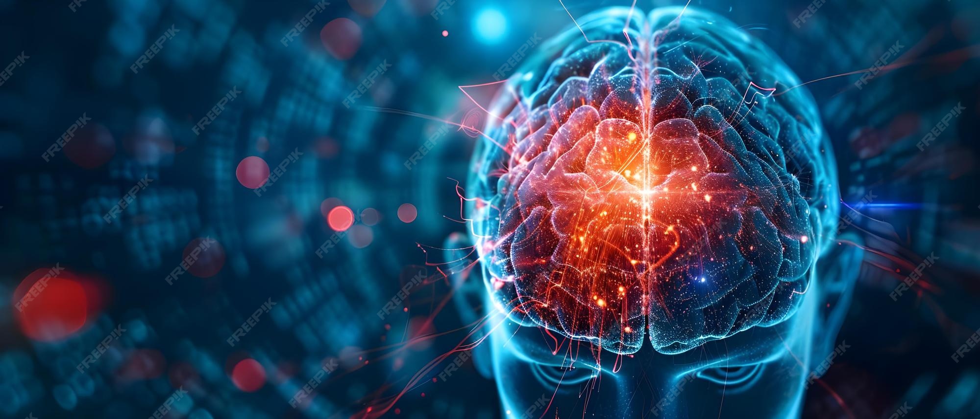 Premium Photo | TBI Brain injury from external force abbreviation in