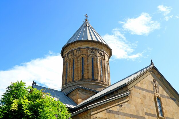 Tbilisi sioni cattedrale della dormizione, storica chiesa ortodossa a tbilisi, georgia